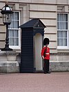 A Guardsman on duty at Buckingham Palace