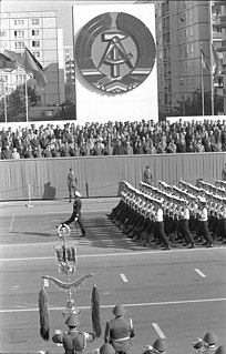 East German Republic Day Parade of 1984