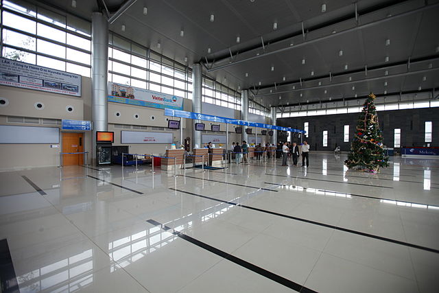 Inside the terminal