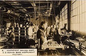 Mouthpiece making department