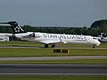 CRJ700 avec la livrée Star Alliance