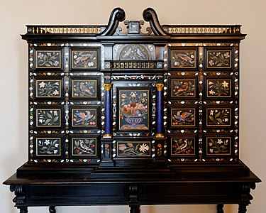 Gabinete no Palazzo Vecchio, em Florença.