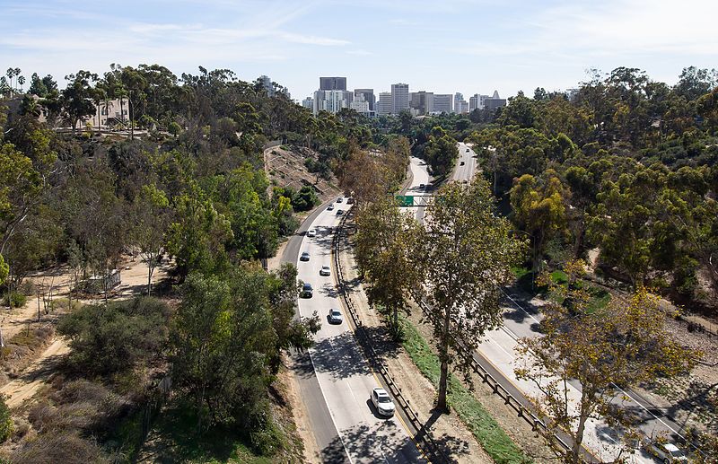 File:Cabrillo Freeway from Cabrillo Bridge.jpg