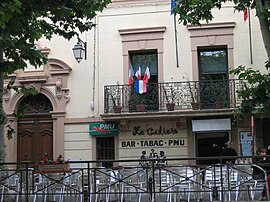 El ayuntamiento de La Cadière-d'Azur