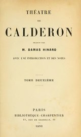 Calderón - Théâtre, trad. Hinard, tome II.djvu