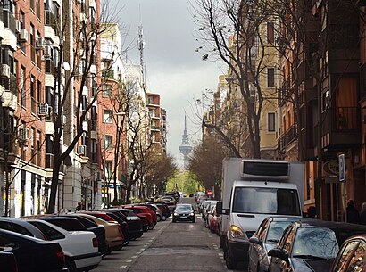 Cómo llegar a Calle De Juan De Urbieta en transporte público - Sobre el lugar