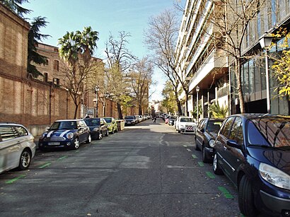 Cómo llegar a Calle De Zurbarán en transporte público - Sobre el lugar