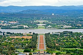 Canberra viewed from Mount Ainslie