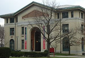 Baker Hall, home of the Dietrich College Carnegie-Mellon-University-28.JPG
