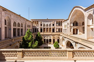 Abbāsi House Building in Kashan, Iran