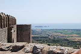 Castell de Torroella de Montgri, vista desde el castell.jpg