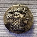 Celtic imitation of thasian silver tetradrachm - 110-1 BC - head of Dionysos - Herakles - München SMS