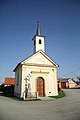 Čeština: Kaple sv. Floriána v Báňovicích, okr. Jindřichův Hradec. English: Chapel of Saint Florian in Báňovice, Jindřichův Hradec District.