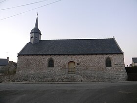 El exterior de la capilla