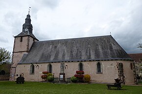 Chassant église Saint-Lubin monument aux morts Charpentier Eure-et-Loir (France).JPG