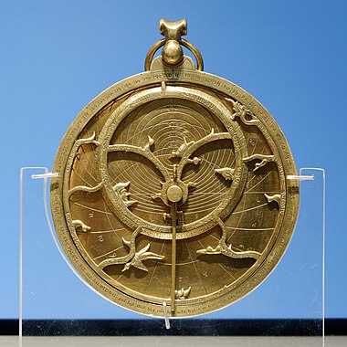 Room 40 – Chaucer Astrolabe, the oldest dated in Europe, 1326 AD