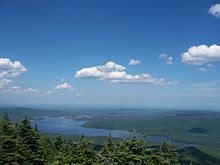 View of Chazy Lake from the top of Lyon Mountain Chazy Lake - View from the Top of Lyon Mountain.jpg