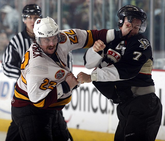 Hockey Fighting Penalty