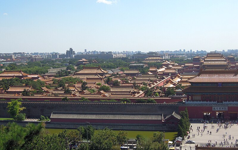 File:China (Beijing) Aerial view of Forbidden City (38884882275).jpg
