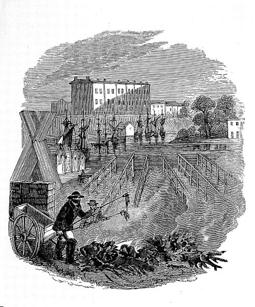 File:Cholera in Exeter; burning clothing. Wellcome L0002207.jpg