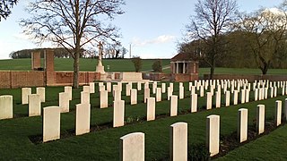 <span class="mw-page-title-main">Carnoy Military Commonwealth War Graves Commission Cemetery</span> Cemetery located in Somme, in France