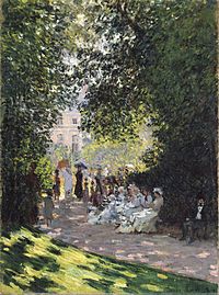 At the Parc Monceau Claude Monet - The Parc Monceau.jpg