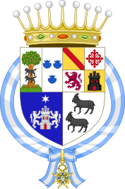 Coat of Arms as Count of Gálvez (1783–1786)