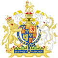 II. James olarak İngiltere Krallığı arması (1660-1689)