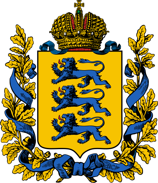 File:Coat of arms of Estlandia Governorate 1856.svg