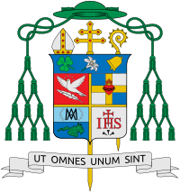 Coat of arms of James Thomas Gibbons Hayes.svg