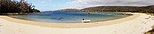 The beach at Cockle Creek