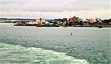 Colón. Vista desde el mar.