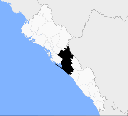 Culiacán - Carte