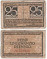 25 Pfennig, 1918