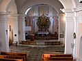 Polski: Wnętrze Sanktuarium Matki Bożej Dąbrowieckiej English: Interior of Sanctuary of Our Lady