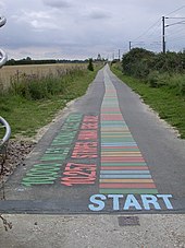 Start of DNA cycle path DNA cyclepath to Shelford - geograph.org.uk - 538440.jpg