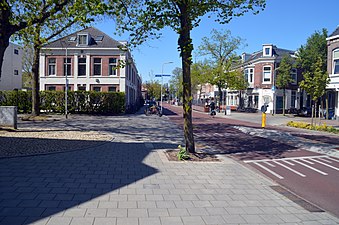 Daalseweg op de kruising van de Groesbeeksedwarsweg en Van den Havestraat.