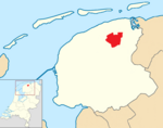 Dantumadiel location map municipality NL.png