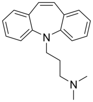 Depraminin iskelet formülü