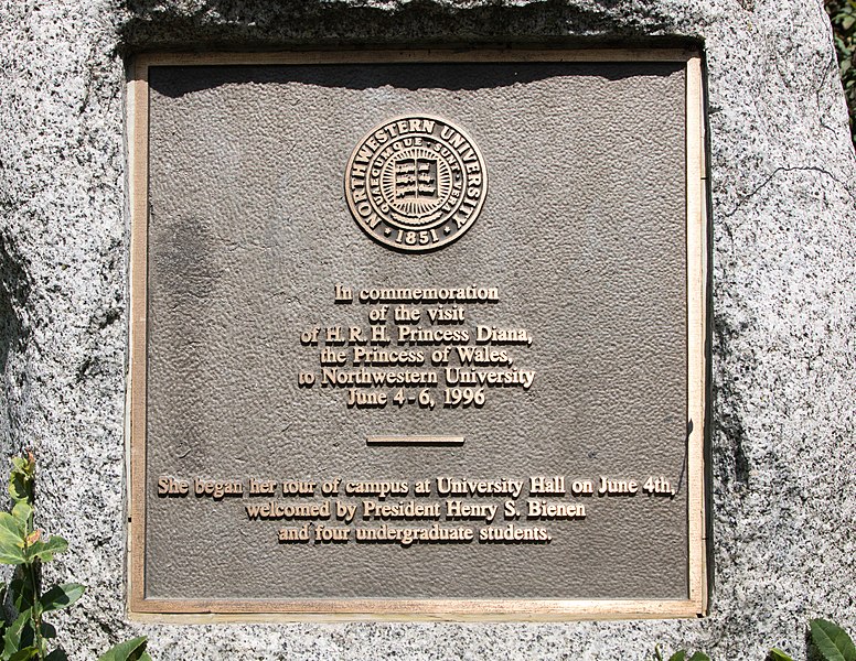 File:Diana Princess of Wales Northwestern University Plaque 1996-0265.jpg