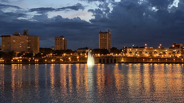 Downtown Lakeland (Lake Mirror)