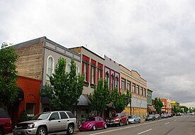 First Avenue west in downtown