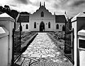 * Nomination View of the Dutch Reformed Church in Franschhoek from the entrance gates in black and white. --Discott 17:47, 7 October 2014 (UTC) * Decline Overprocessed, see my notes. --Cccefalon 19:01, 7 October 2014 (UTC)