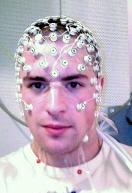 Electroencephalography is used to find the source of electrical activity causing the gelastic seizure.