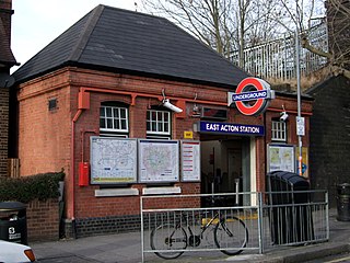 <span class="mw-page-title-main">East Acton tube station</span> London Underground station