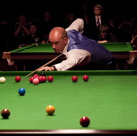 Ebdon at the 2010 Brugge Open