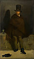 エドゥアール・マネ『アブサンを飲む男（英語版）』1859年。油彩、キャンバス、180.5 × 105.6 cm。ニイ・カールスベルグ・グリプトテク美術館（コペンハーゲン）。