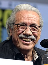 Edward James Olmos -- Best Supporting Actor in a Series, Miniseries or Motion Picture Made for Television, winner Edward James Olmos by Gage Skidmore.jpg