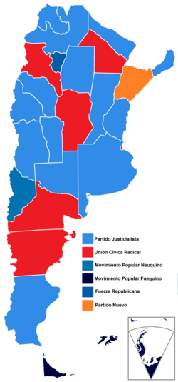 Elecciones provinciales de Argentina de 1995