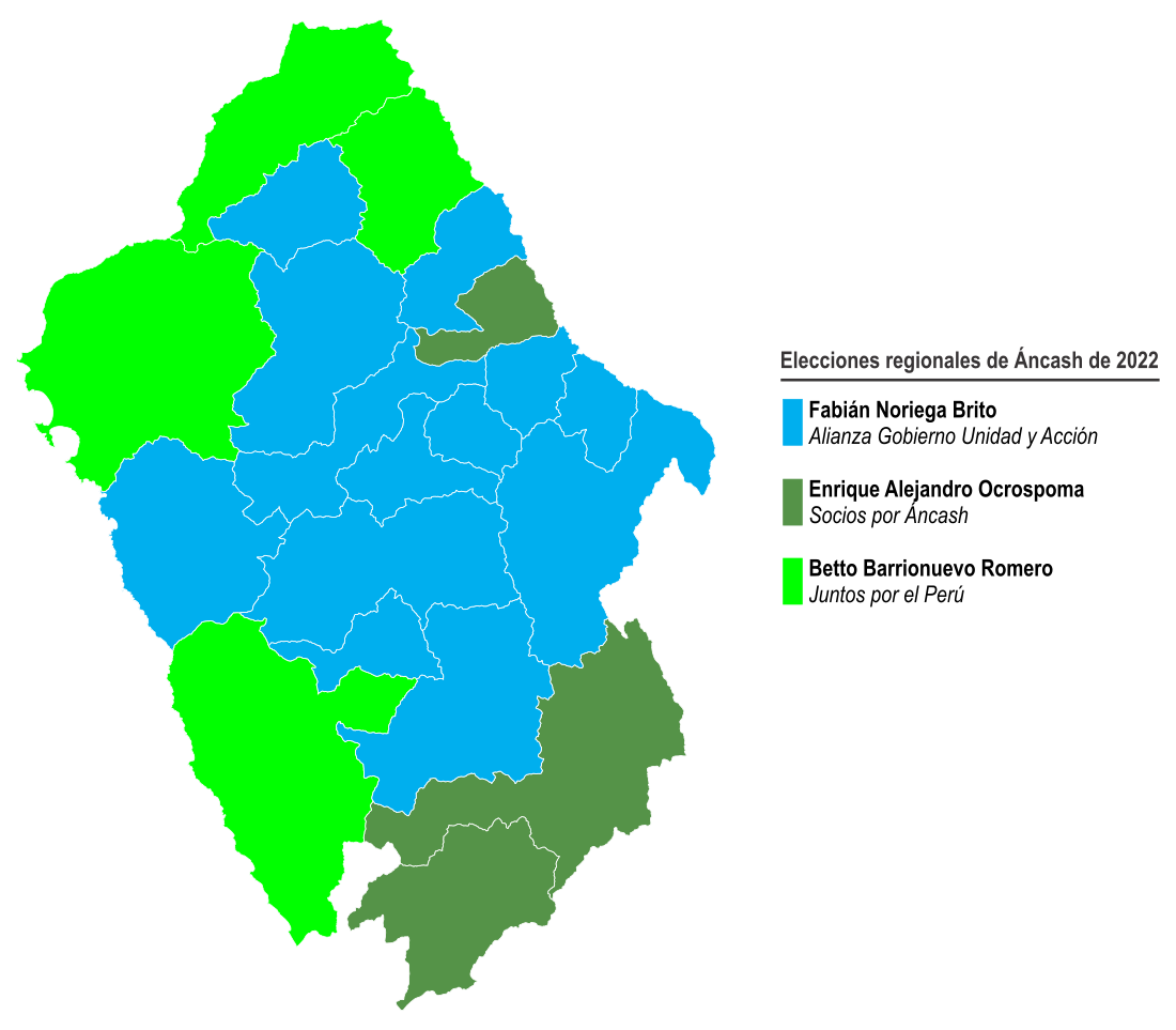 Elecciones regionales de Áncash de 2022